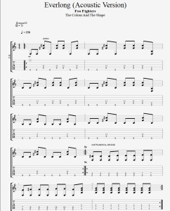 Everlong-Acoustic-Version-TAB-Foo-Fighters-Page-1
