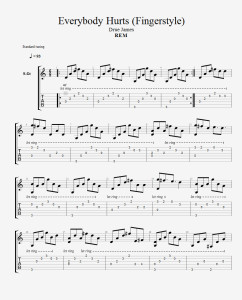 Everybody-Hurts-TAB-Page-1