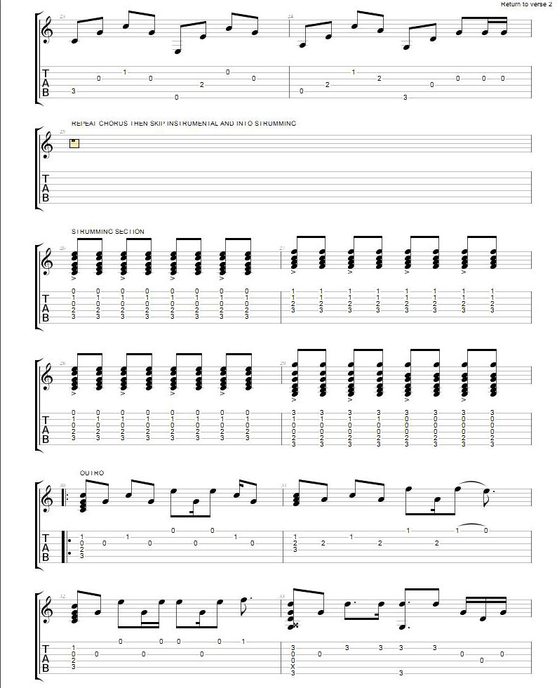 Fix-You-Fingerstyle-TAB-Page-3