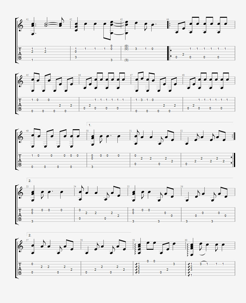 Otherside-Fingerstyle-Instrumental-RHCP-TAB-Page-3.