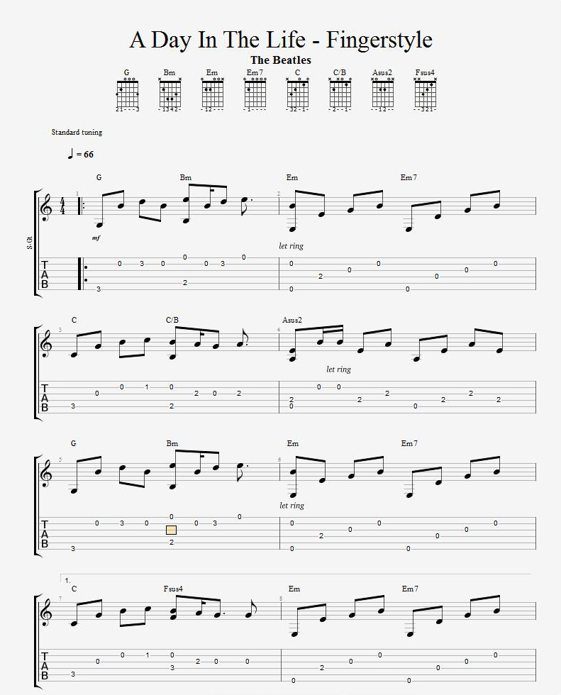 a-day-in-the-life-fingerstyle-page-1