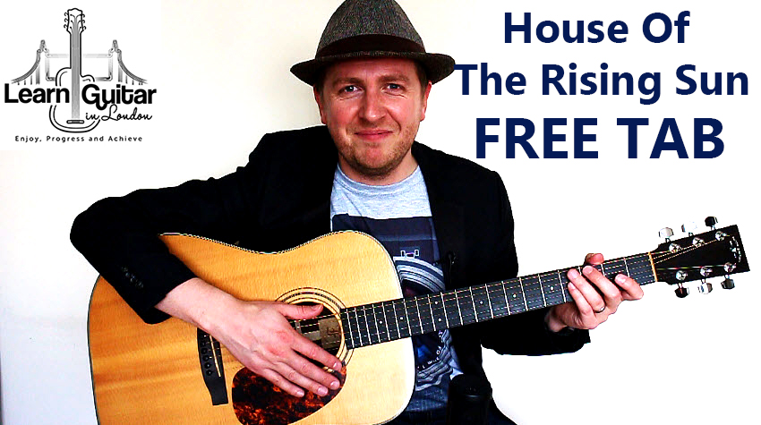 House Of The Rising Sun – Easy Fingerstyle Guitar Lesson – Drue James