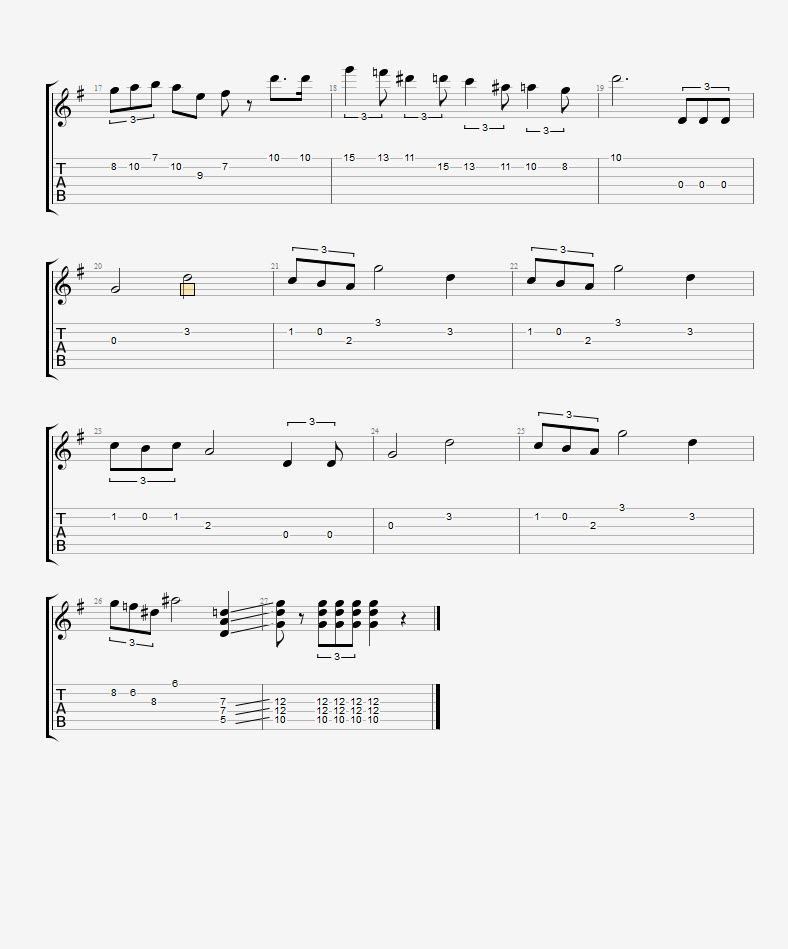 Star Wars Theme – TAB – Page 2