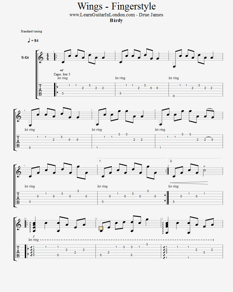 wings-birdy-fingerstyle-tab-page-1