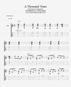 1000 years sungha jung tabs - sploxa