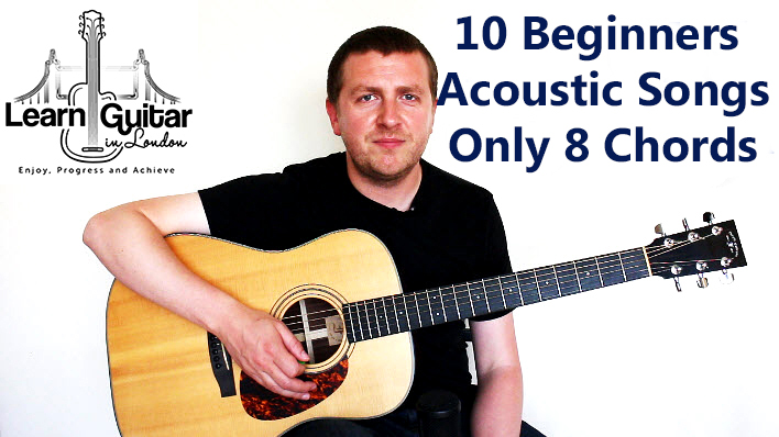 How To Play 10 Easy Beginners Acoustic Songs – Part 1 – Drue James