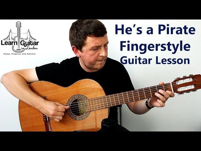 He’s a Pirate – Drue James – Fingerstyle Guitar Tutorial