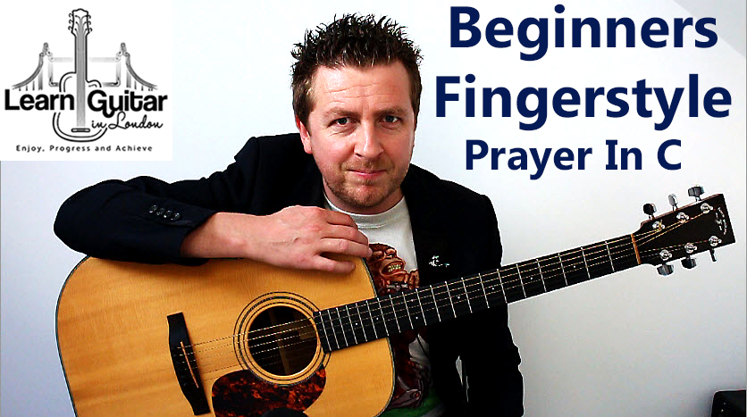Easy Fingerstyle Guitar Lesson – Prayer In C – Tab On Scrren – Lilly Wood – Robin Schulz