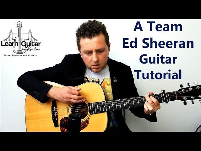 Drue James – A Team – Ed Sheeran – Guitar Lesson