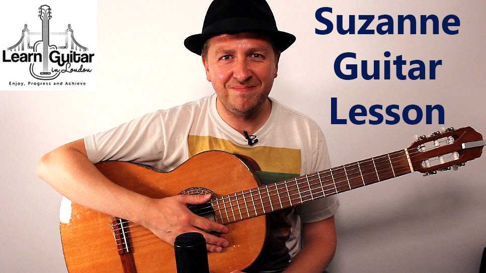 Suzanne – Fingerstyle Guitar Tutorial – Leonard Cohen – Drue James – Free TAB