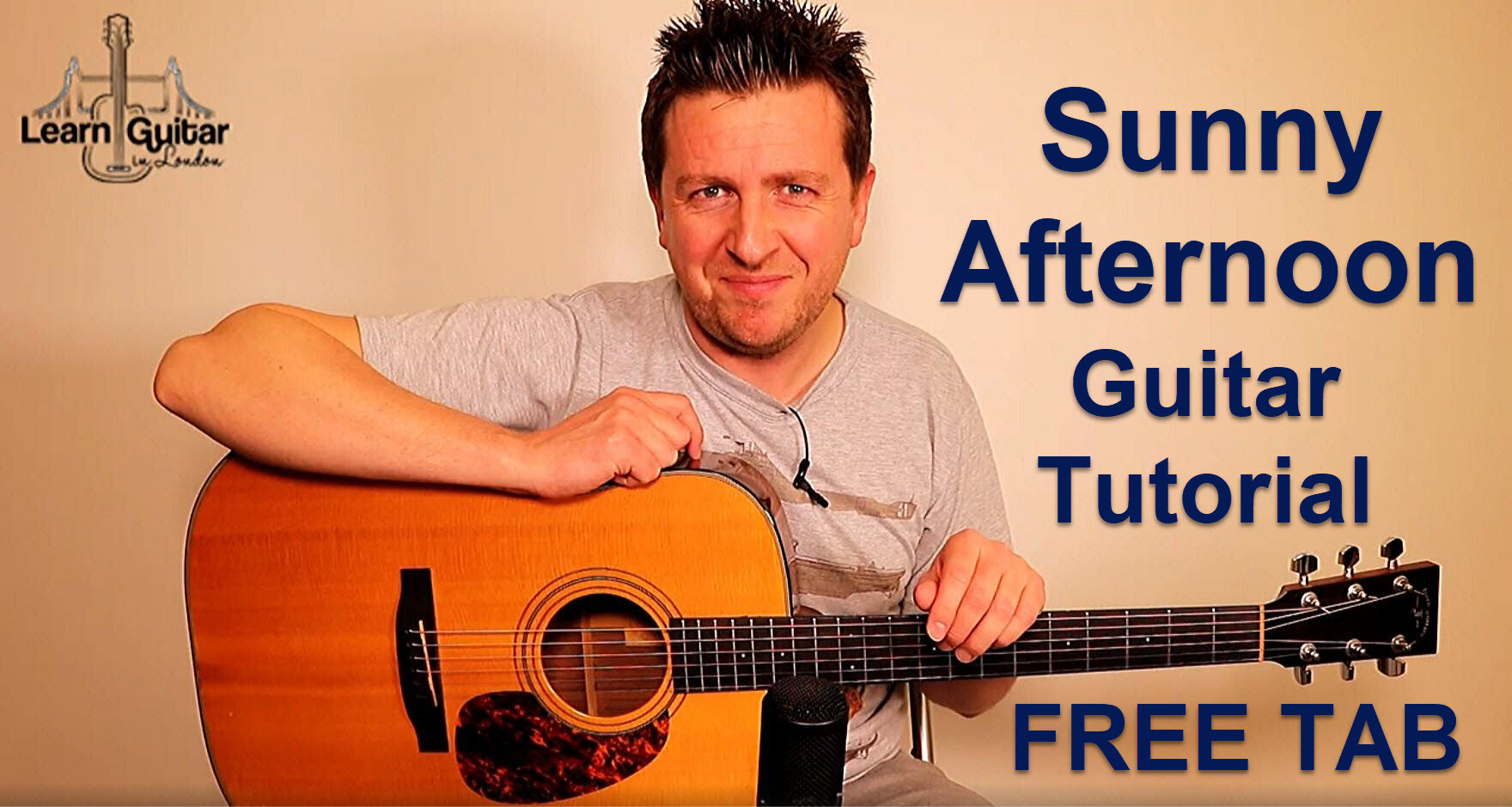 Sunny Afternoon - Guitar Tutorial - The Kinks - Drue James