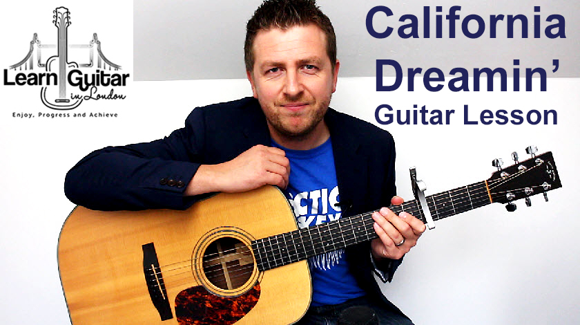 California Dreaming – Acoustic Guitar Tutorial – Drue James – FULL SONG