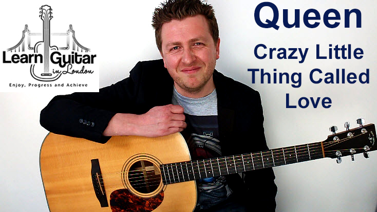 Crazy Little Thing Called Love – Acoustic Guitar Tutorial – Queen – Drue James