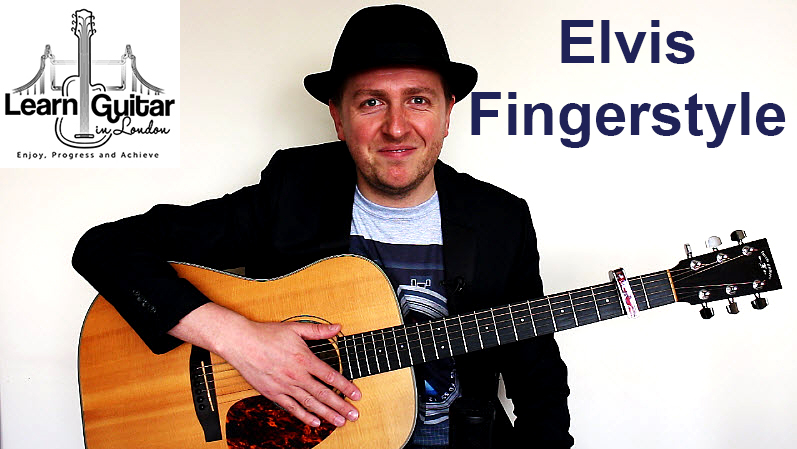 Elvis – I Can’t Help Falling In Love With You – Fingrestyle Guitar Tutorial – Drue James
