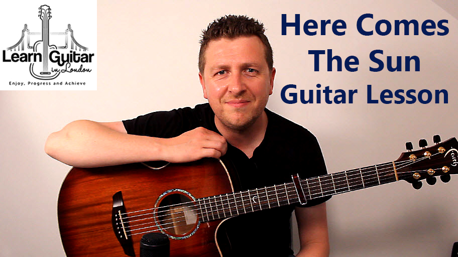 Here Comes The Sun – Acoustic Guitar Tutorial – The Beatles – Drue James – Part 1