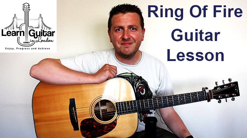 Johnny Casy – Ring Of Fire – Guitar Lesson – Drue James