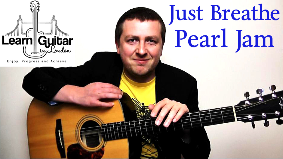 Just Breathe – Fingerstyle Guitar Lesson – Pearl Jam – Image Still