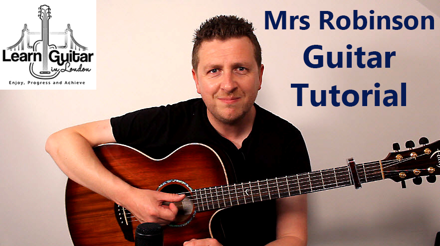 Mrs Robinson – Acoustic Guitar Lesson – Simon & Garfunkle – Drue James