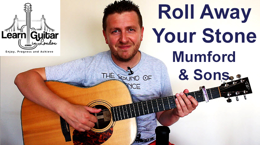 Mumford & Sons – Roll Away Your Stone – Guitar Tutorial – Intro – Drue James
