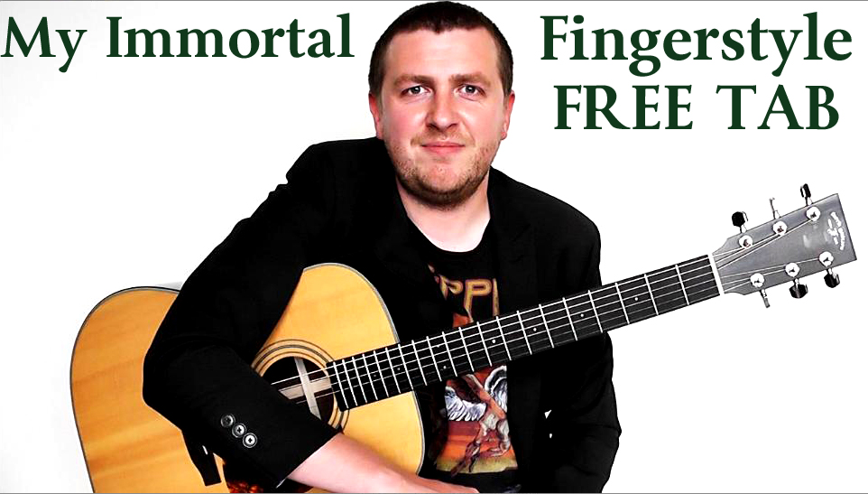 My Immortal – Fingerstyle Guitar Lesson – Evanescence – Part 1