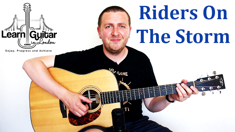 Riders On The Strom – Easy Beginners Guitar Lesson – The Doors – Image Still