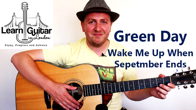 Wake Me Up When September Ends – Acoustic Guitar Tutorial – Green Day