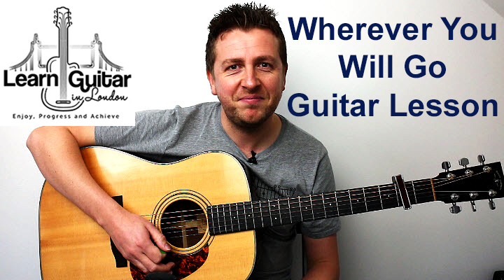 Wherever You Will Go – Acoustic Guitar Lesson – The Calling – Drue James