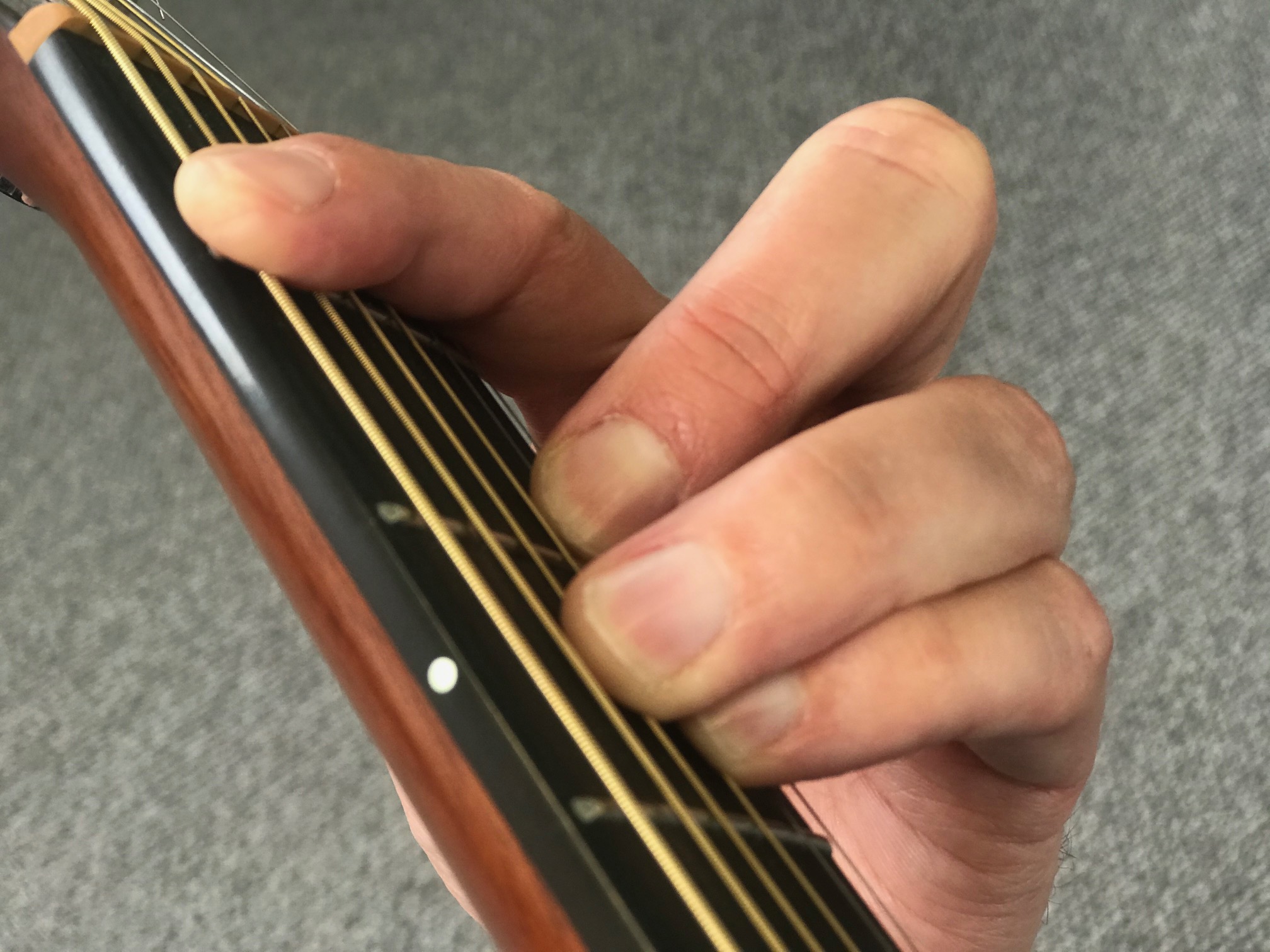 How To Play The Bbm Chord On Guitar (B Flat Minor) With