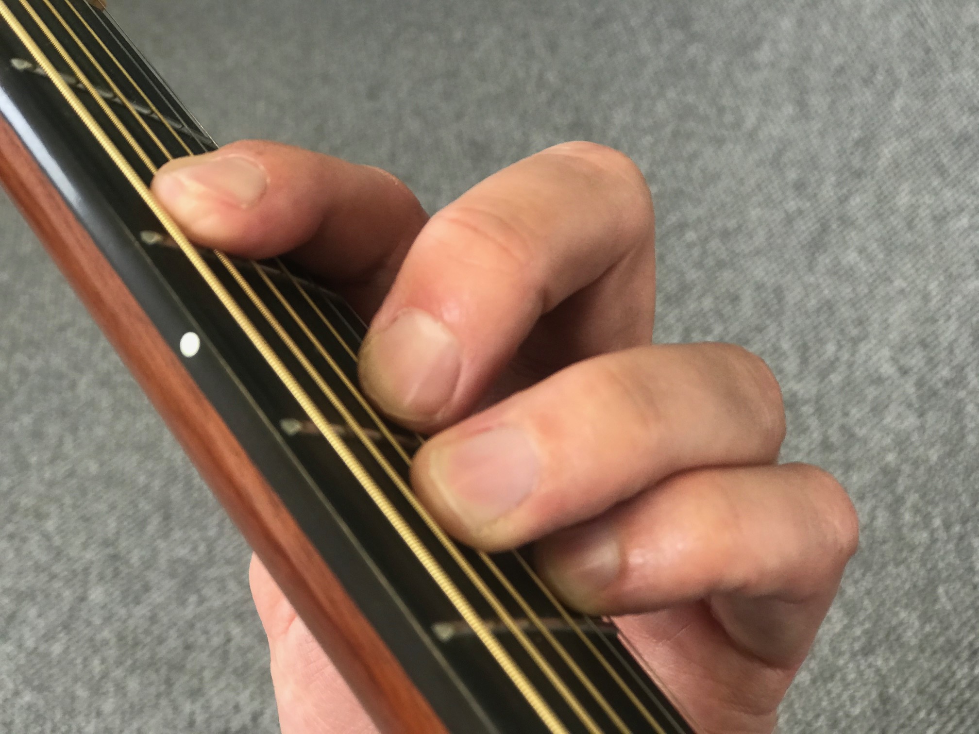 How To Play The Bmaj7 Chord On Acoustic Guitar - Drue James