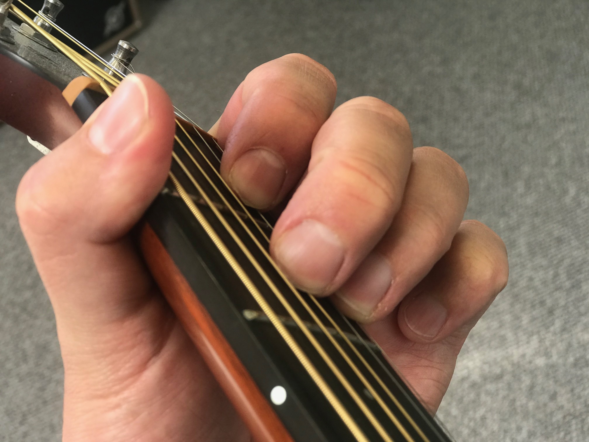 How To Play The D7 Chord On Acoustic Guitar - Drue James
