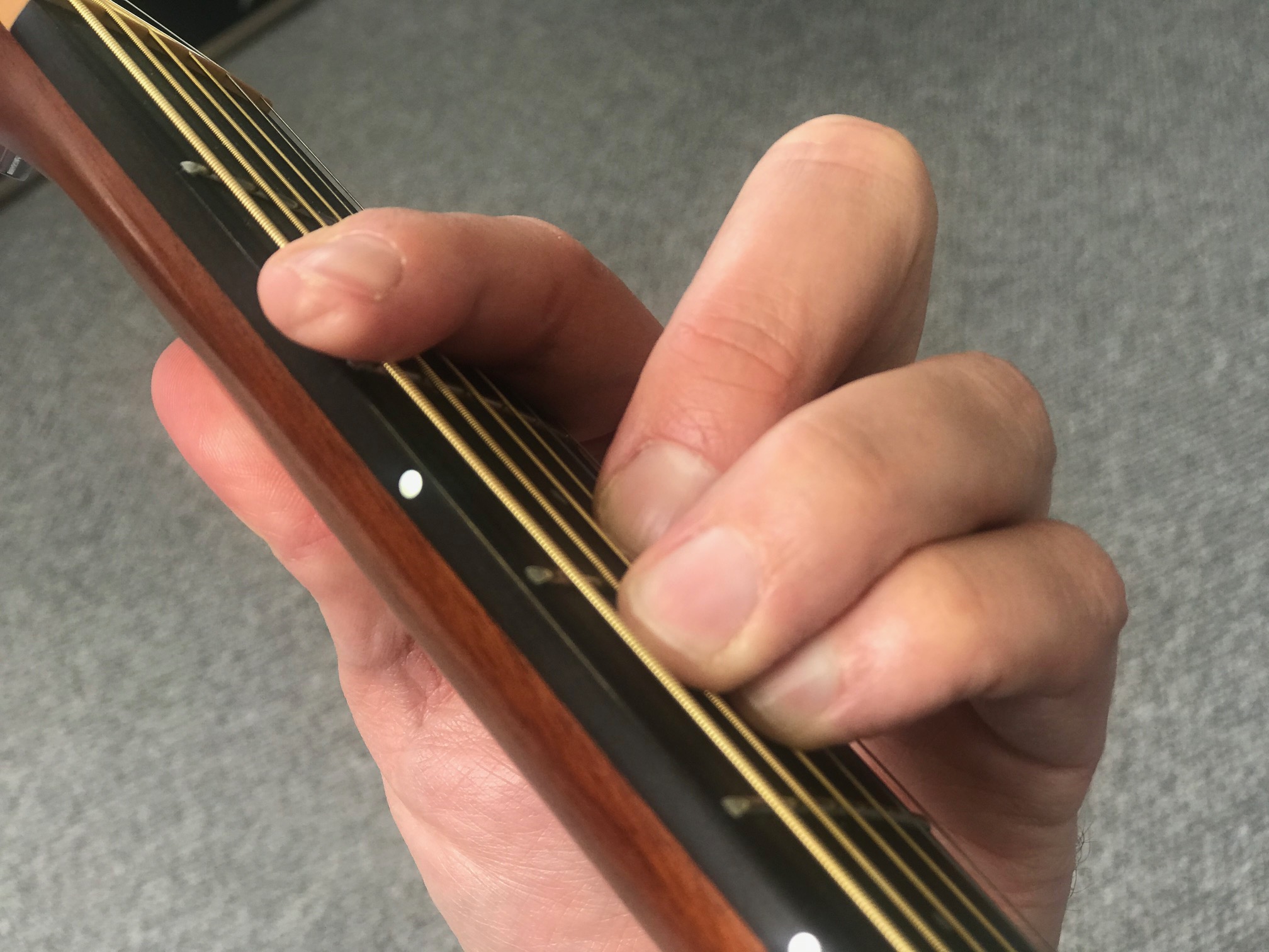 F# Chord How To Play The F# Chord On Acoustic Guitar