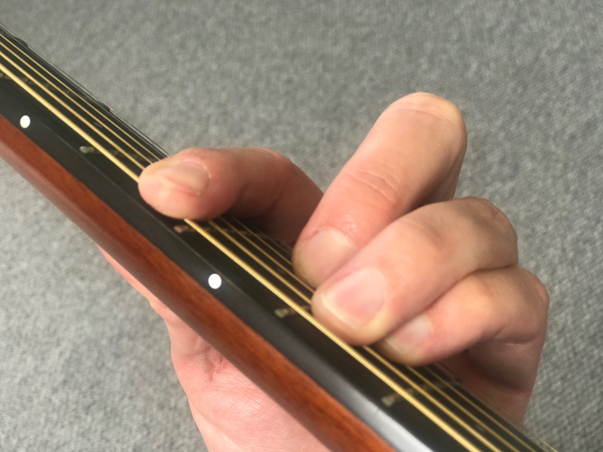 How To Play The G# Chord On Acoustic Guitar