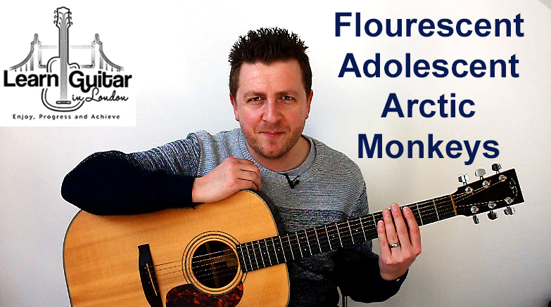 Arctic Monkeys – Guitar Lesson – Flourescent Adolescent – Drue James