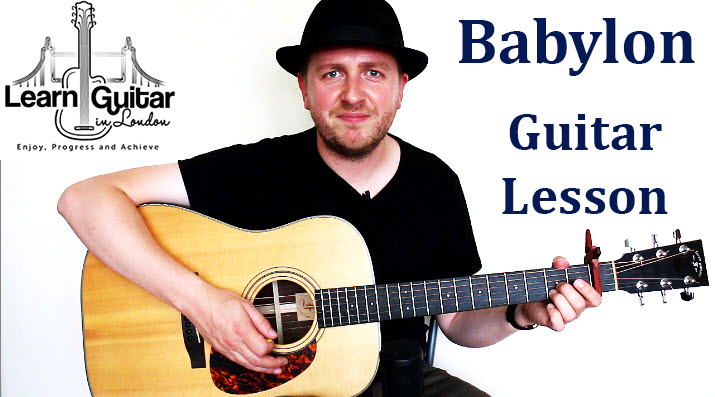 Babylon – Guitar Lesson – David Gray – How To Play – Chords