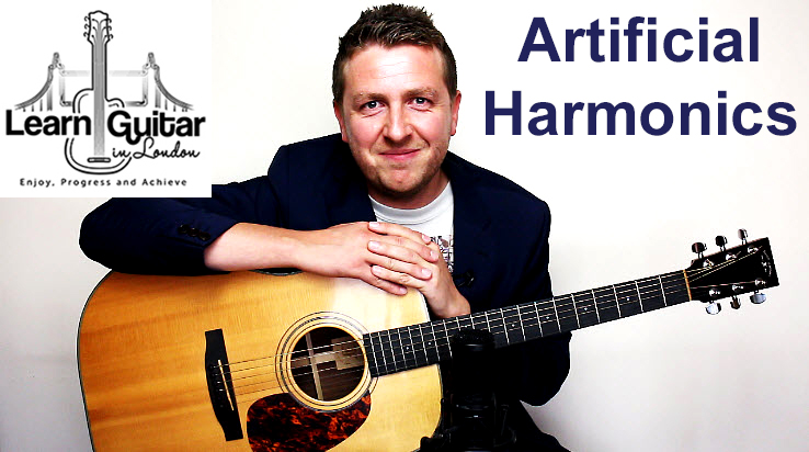 How To Play Artificial Harp Like Harmonics - Acoustic ...