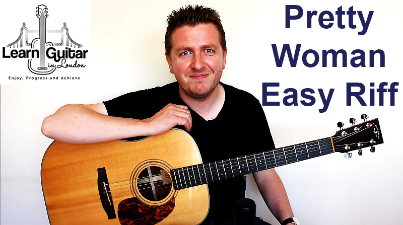 Pretty Woman – Quick Easy Guitar Lesson – Roy Orbison + How to use a metronome