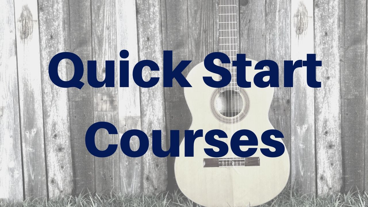 Quick Start Guitar Courses - Drue James