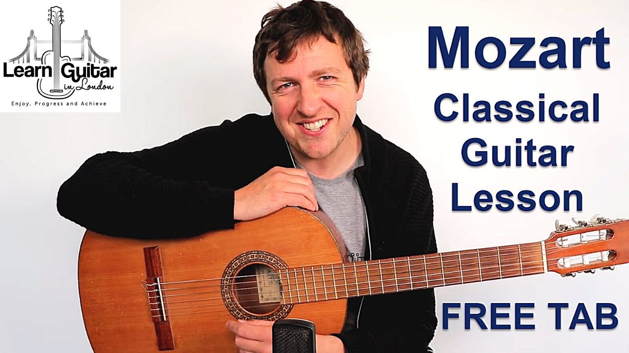 mozart classical guitar lesson – thumbnail