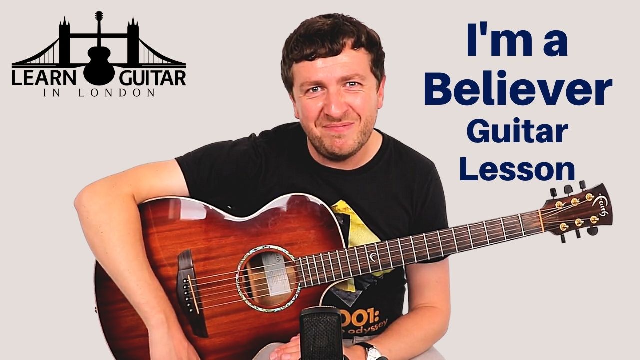 I'm a Believer - The Monkees - Acoust Guitar Lesson