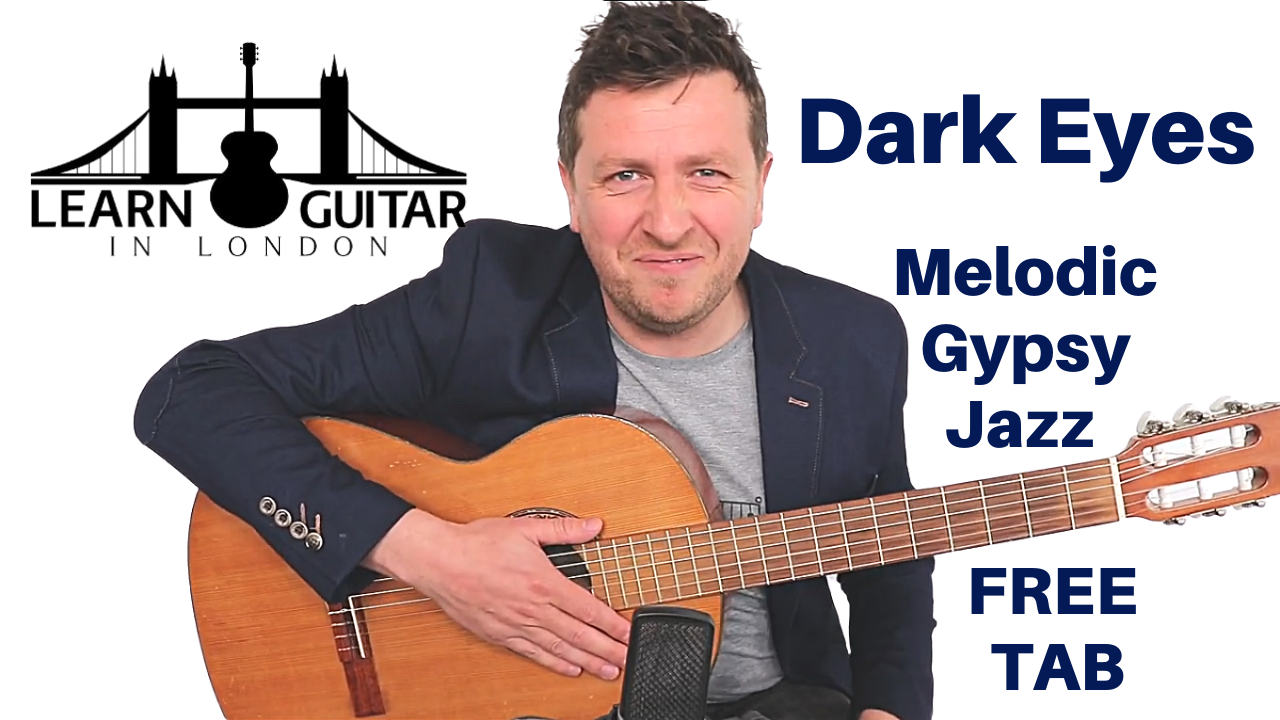 Dark Eyes - Free Fingerstyle Guitar Lesson - Drue James