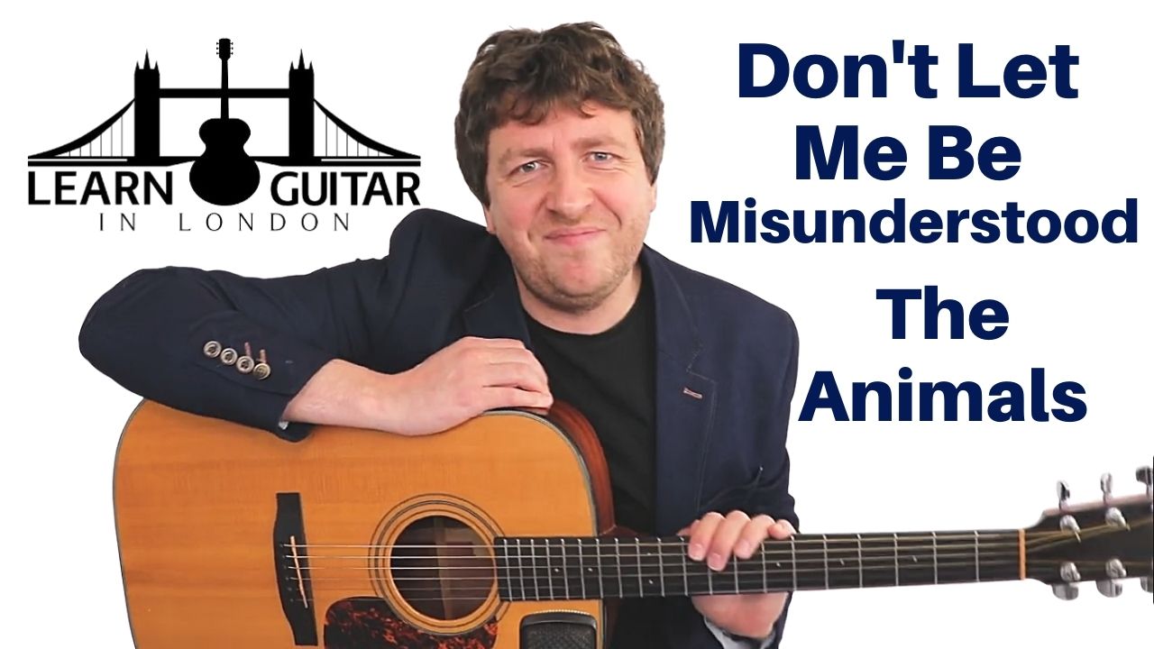 Don't Let Me Be Misunderstood - The Animals - Free Guitar Lesson - Drue James