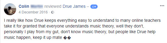 Colin Review Drue James