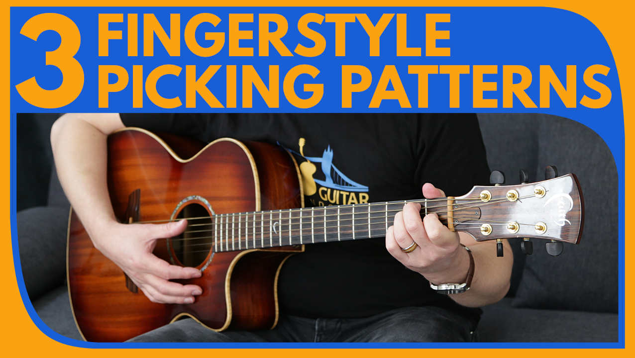 3 Really Useful Beginners Fingerstyle Patterns Guitar Lesson Drue