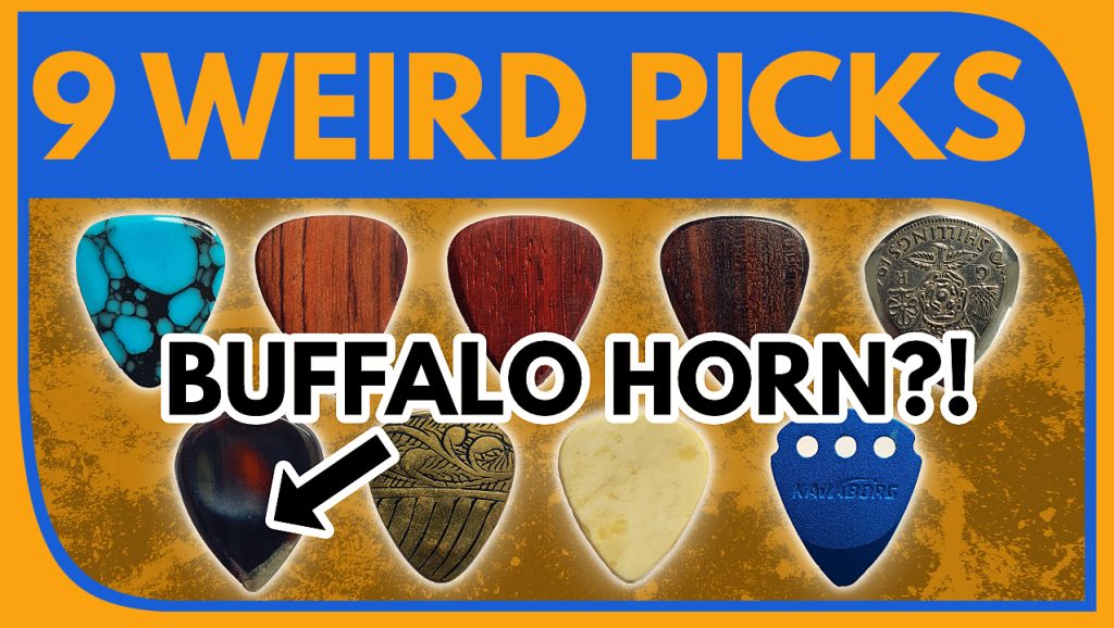 Guitar Picks Reviewed - Drue James