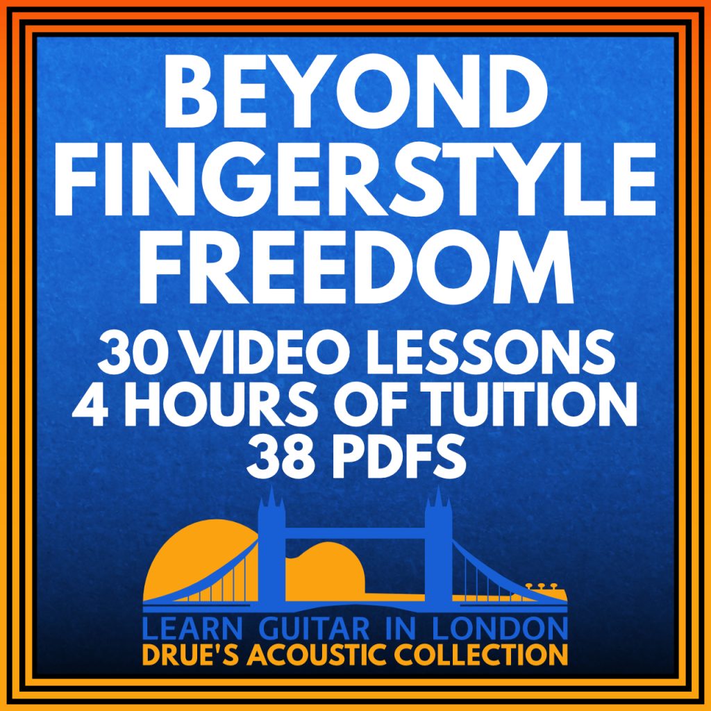 Beyond Fingerstyle Freedom - Product Image - Drue James